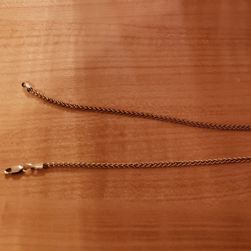 10' inch gold filled costume necklace